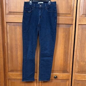 Women's Dark Blue Slim Jeans